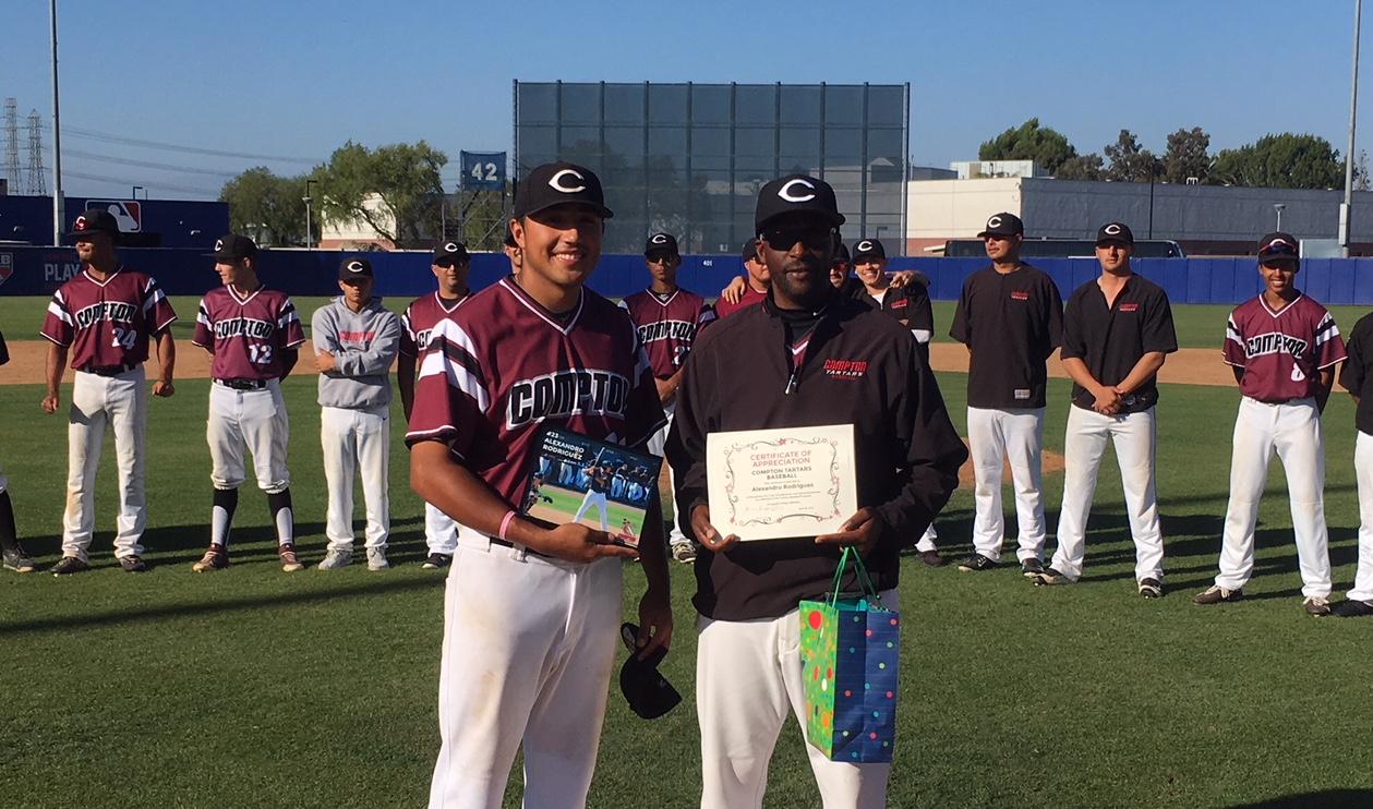 Rodriguez Honored on Sophomore Day against El Camino