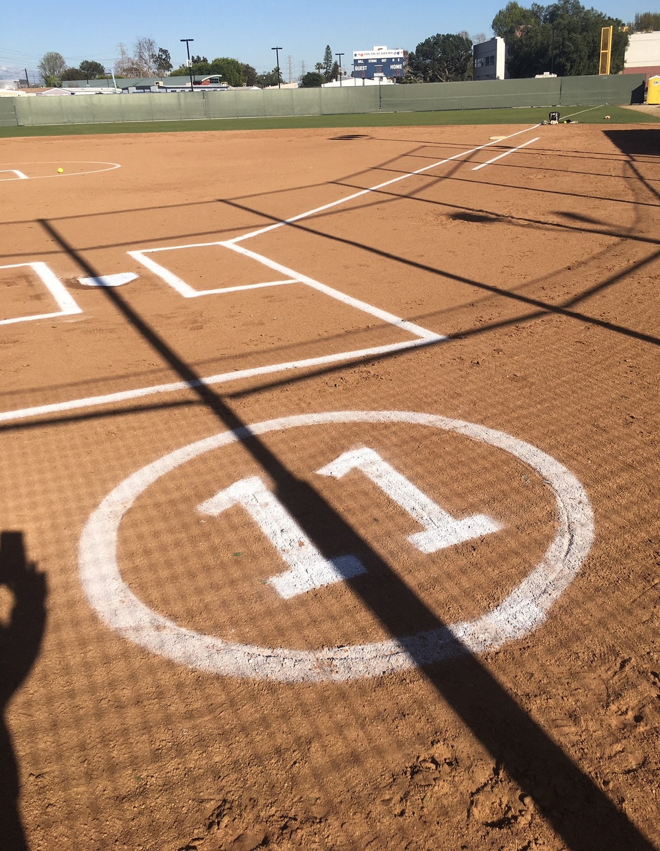 Compton Softball Honors Lavender at Home Opener