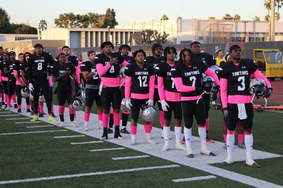 Tartars Lose a Close Battle to Desert in Their Pink Game