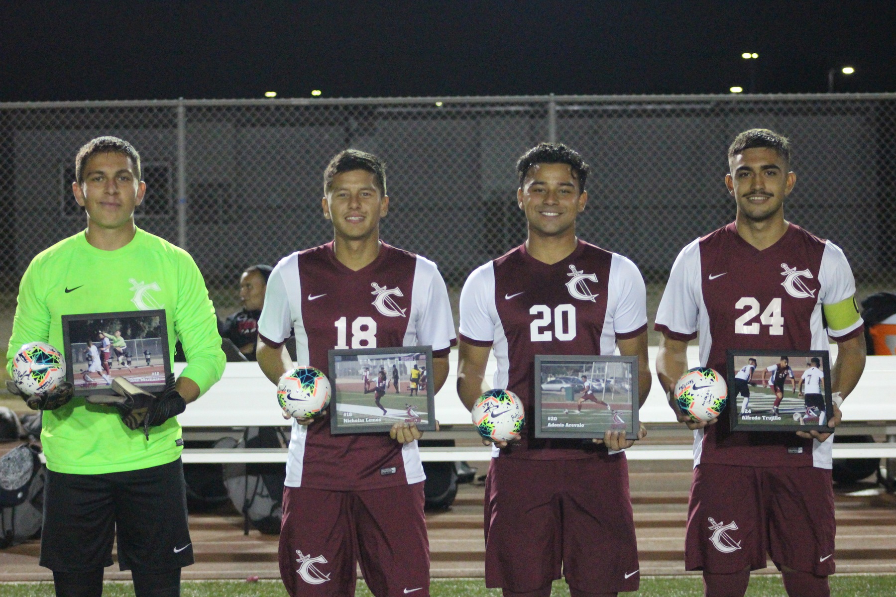 Men's Soccer Honors Four on Sophomore Night