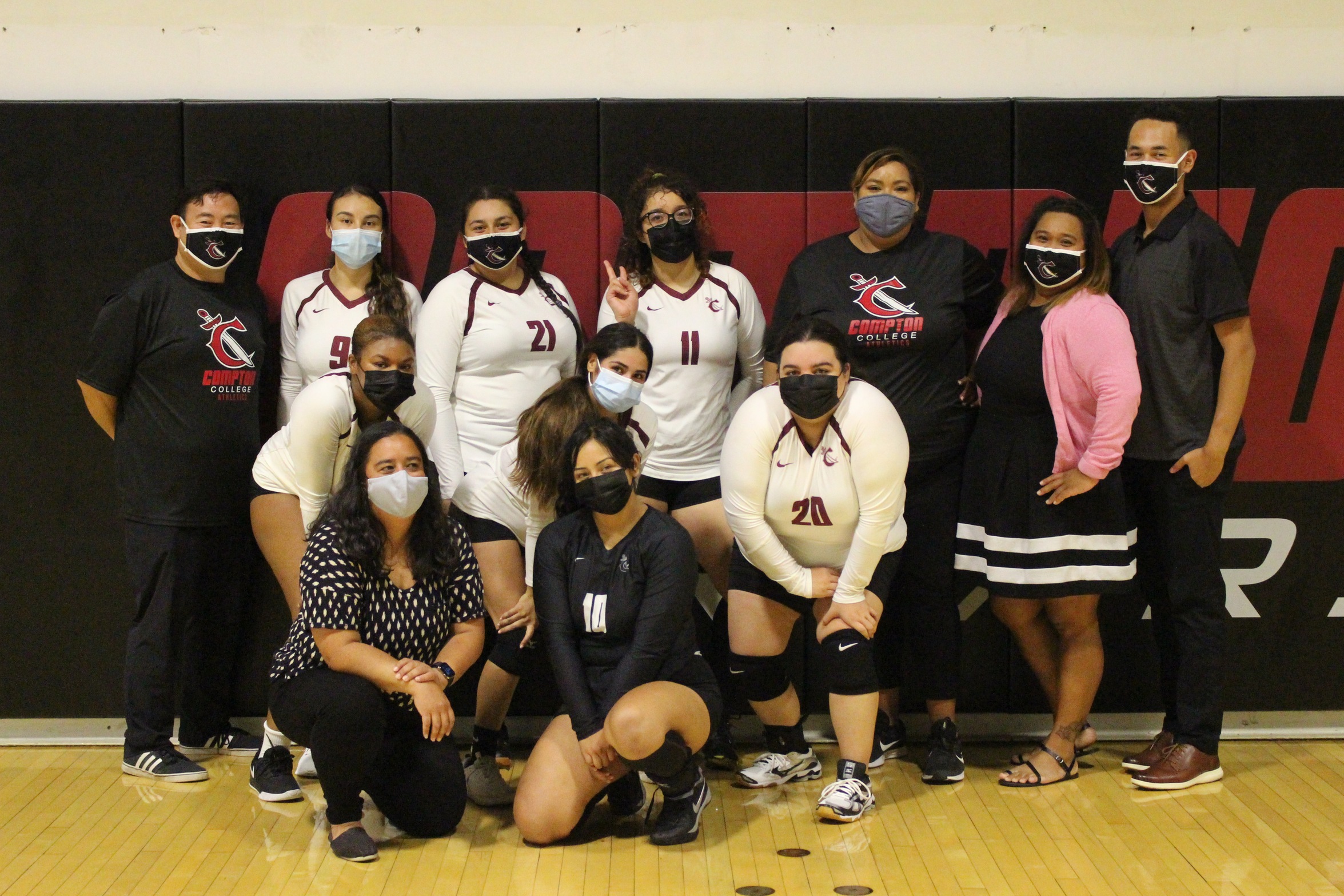 Compton Hosts First-Ever Home Women's Volleyball Game